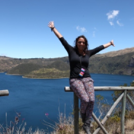 Me at the Cuicocha Crater